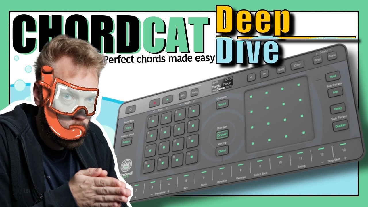 AlphaTheta Chordcat Deep Dive/Tutorial + Review |  Make Beautiful Chords With No Theory