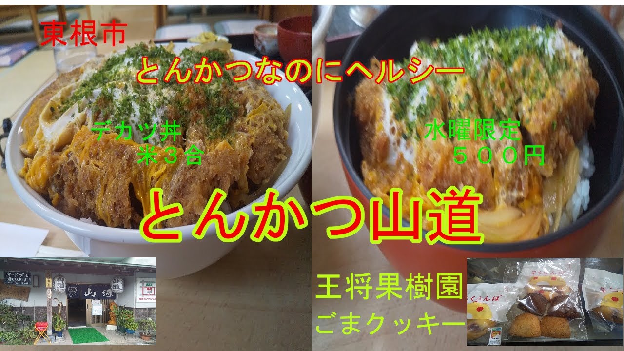 とんかつ山道さんでカツ丼三昧
