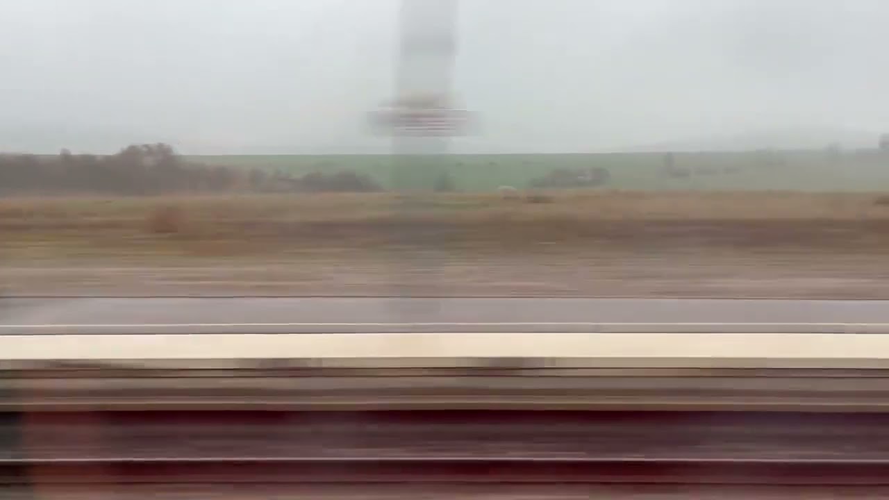 Riding French TGV Bullet Train @ 320 Km/h