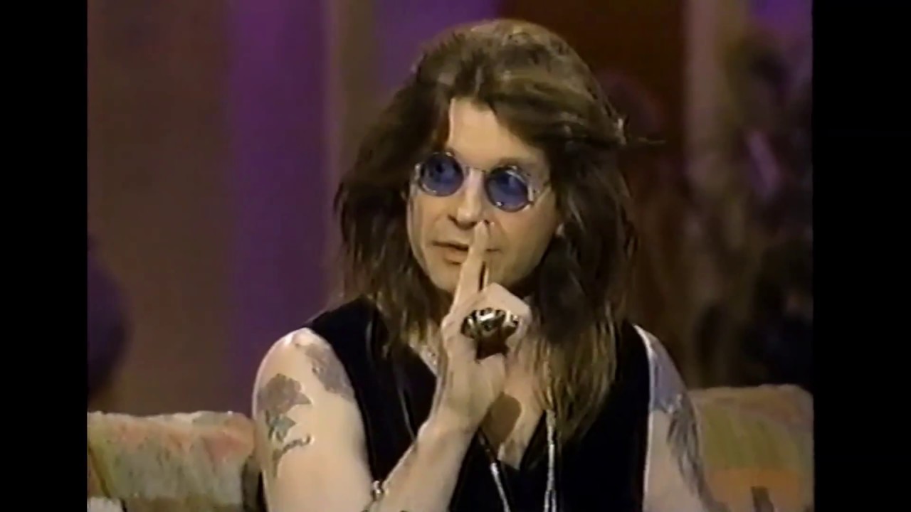 OZZY has FUN with WHOOPI