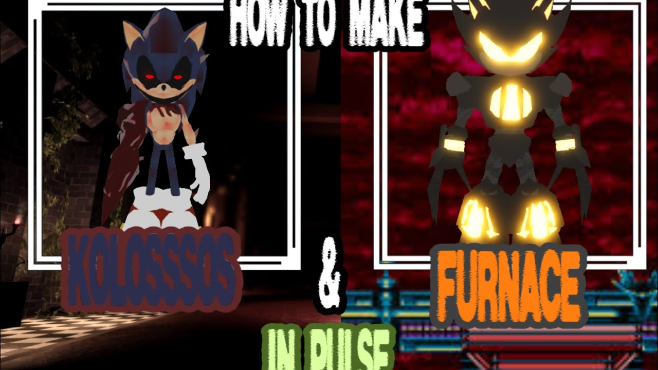 Как сделать Колосса и печь в Sonic Pulse [УРОКИ К ХЭЛЛОУИНУ]