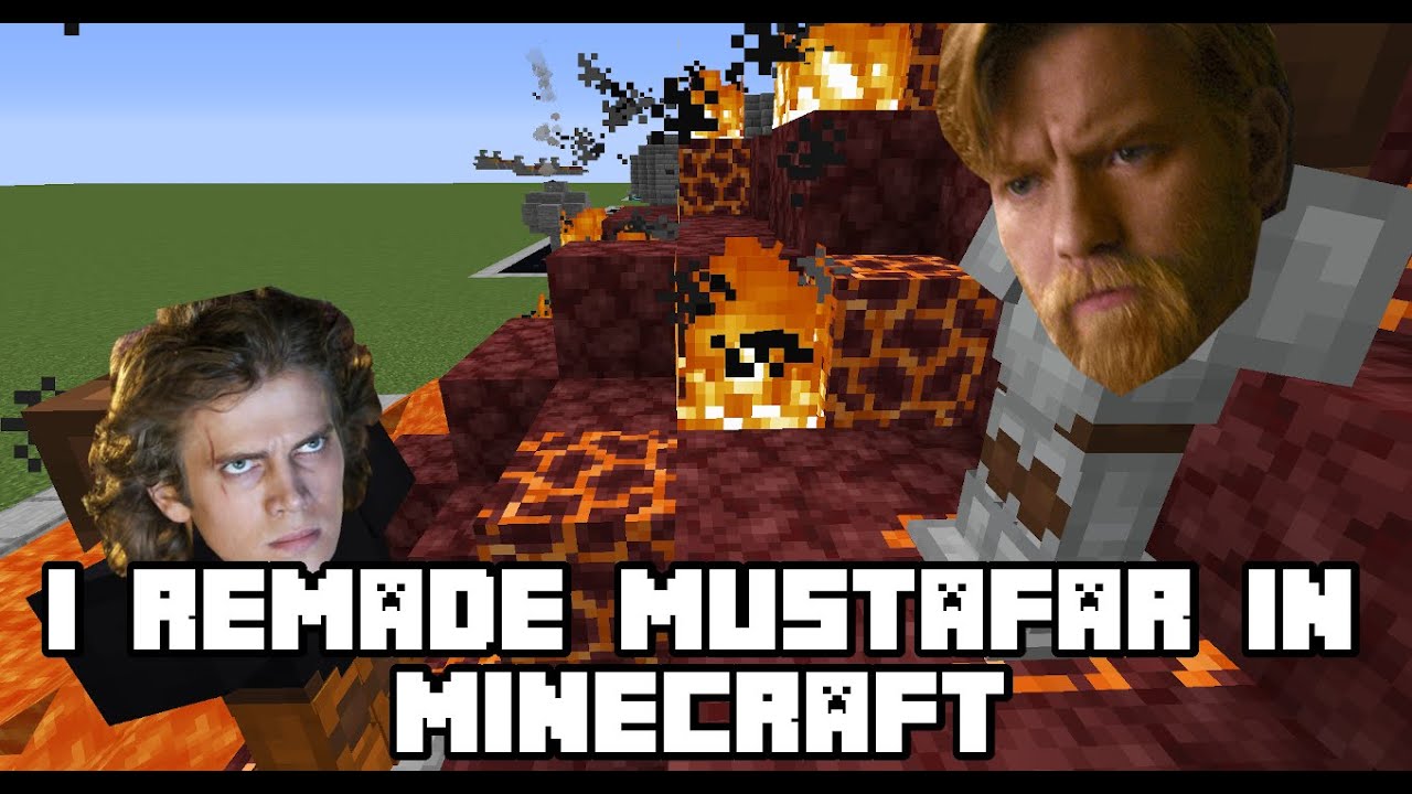 I Remade Mustafar In Minecraft!!!