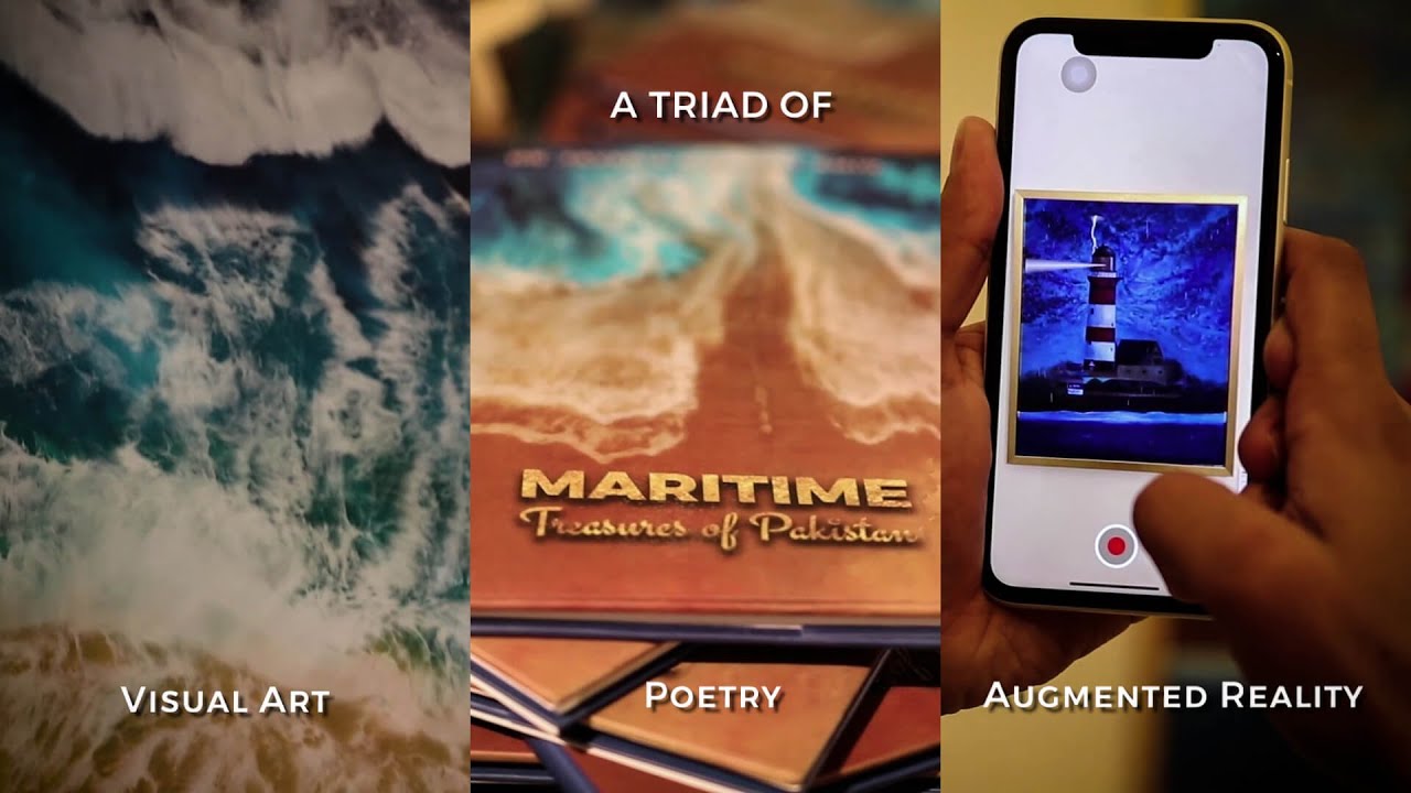 First Time In Pakistan | A triad of Visual Art, Poetry & AR | Maritime Treasures of Pakistan
