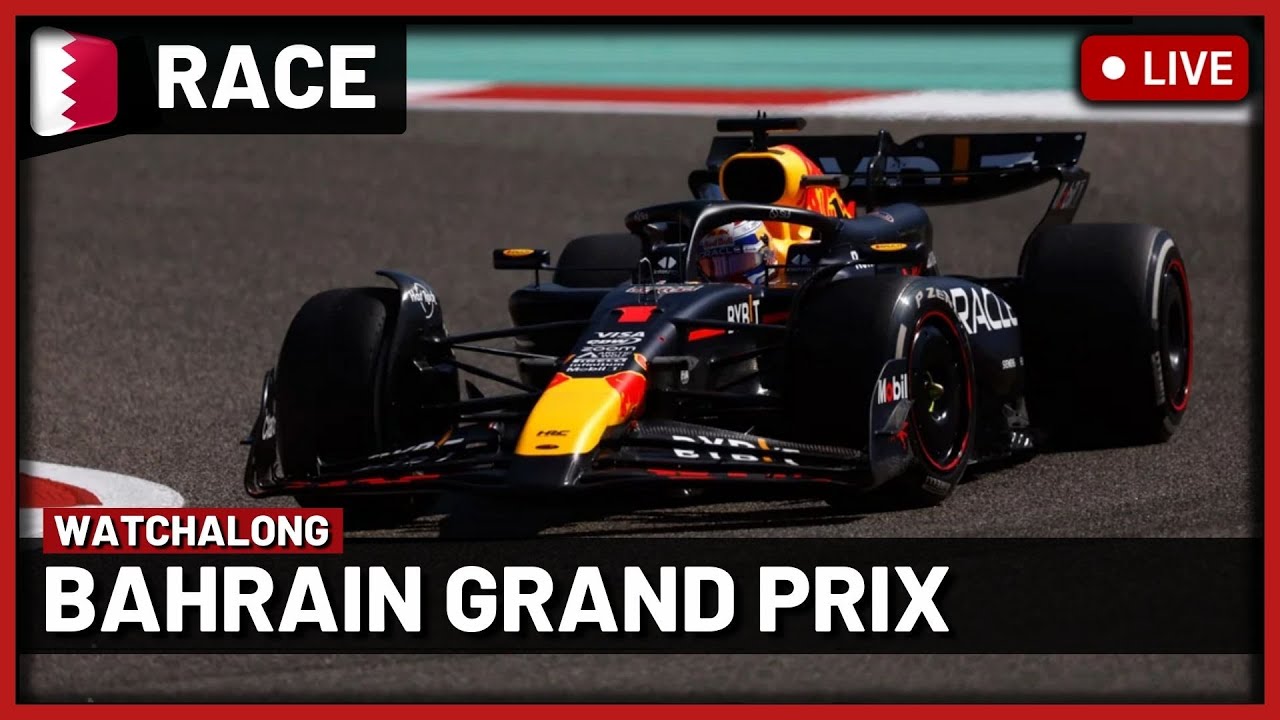 F1 Live: Bahrain GP Race - Watchalong - Live Timings + Commentary