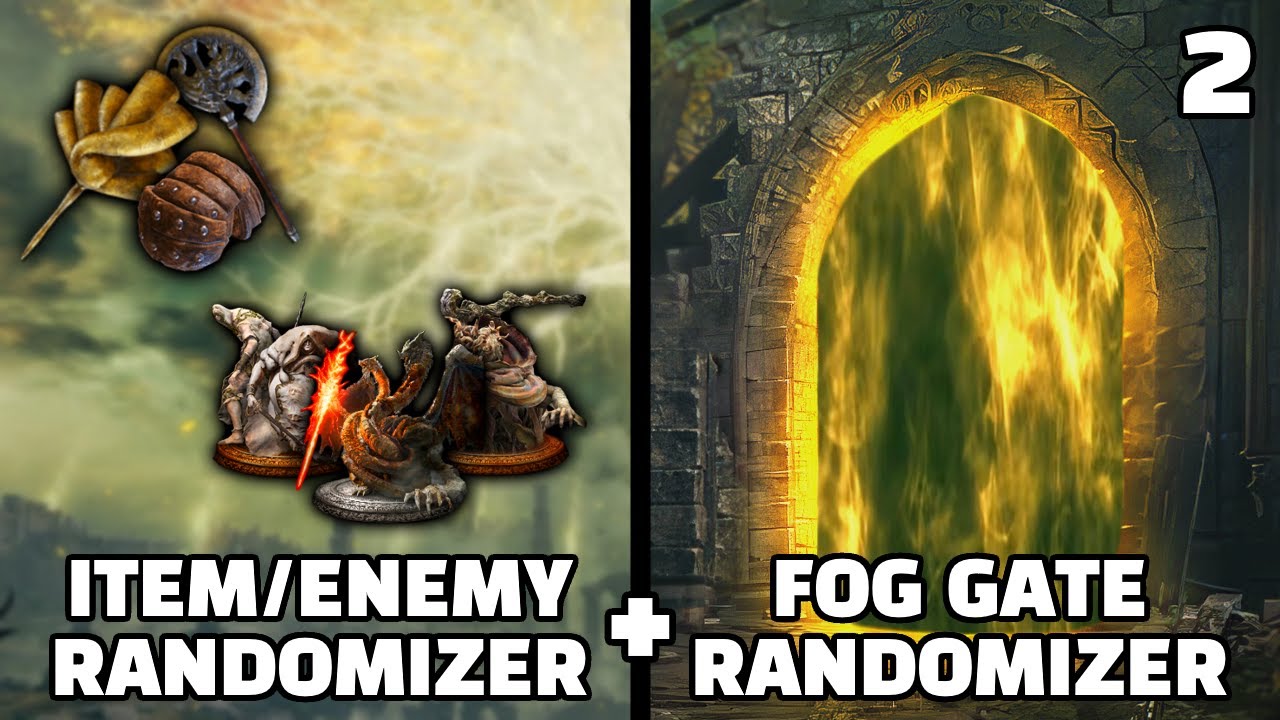 DEATH = DISCARD ALL EQUIPMENT - Elden Ring Item, Enemy, AND Fog Gate Randomizer COMBINED [2/2]