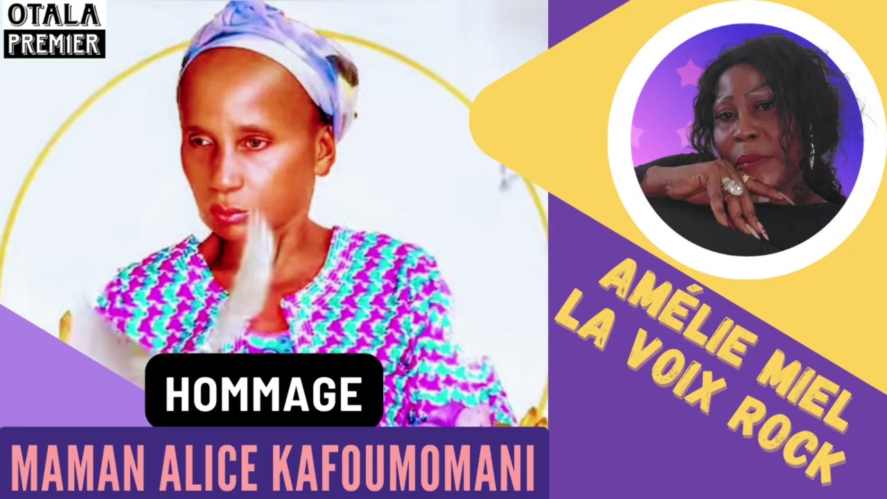 AMÉLIE MIEL la Voix Rock - Maman Alice KAFOUMOMANI (Hommage) (Audio officiel 2025)