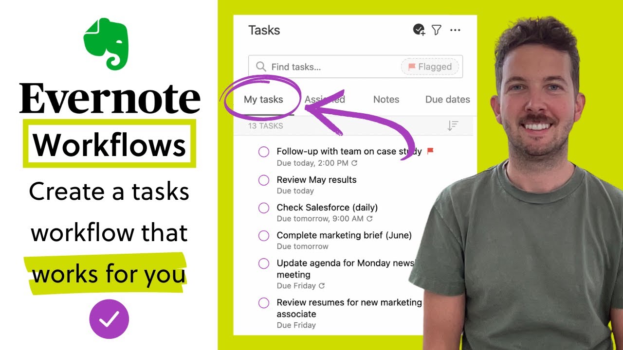 Create an Evernote tasks workflow that works for you | Tasks Workflow 4 of 7