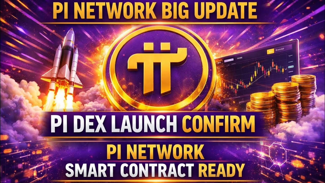 🚨 PI NETWORK BIG UPDATE 😱 | PI DEX LAUNCH CONFIRM 💥 | SMART CONTRACT READY 🔥