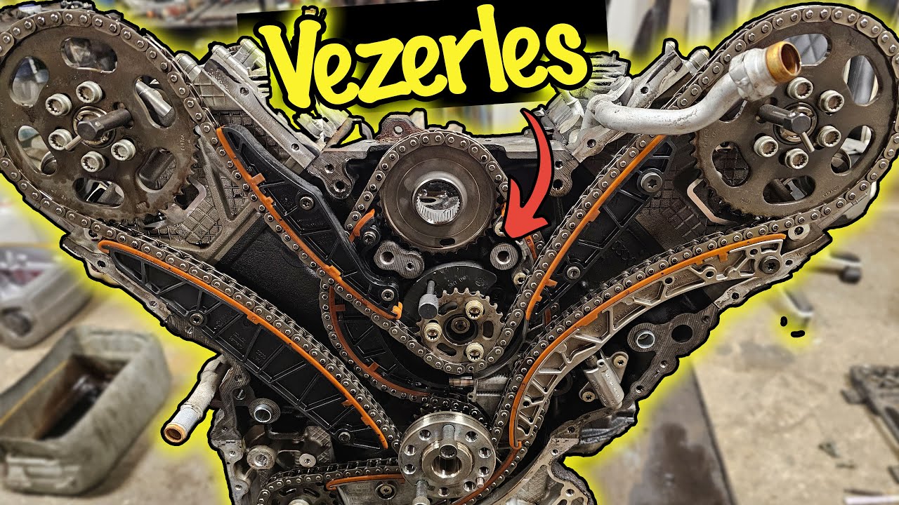 Audi A6 3.0 TDI V6 Vezerles Csere Otthon SZAKSZERUEN!