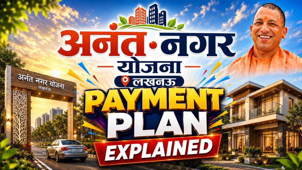 Anant Nagar Yojna Lucknow Phase-3 | Plot Price, Location Map | Registration & Lottery Update