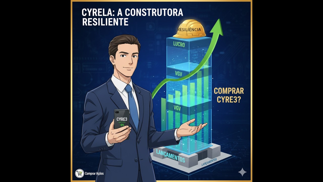 COMPRAR AÇÕES 📊 CYRELA (CYRE3): CONSTRUTORA E INCORPORADORA RISILIENTE!