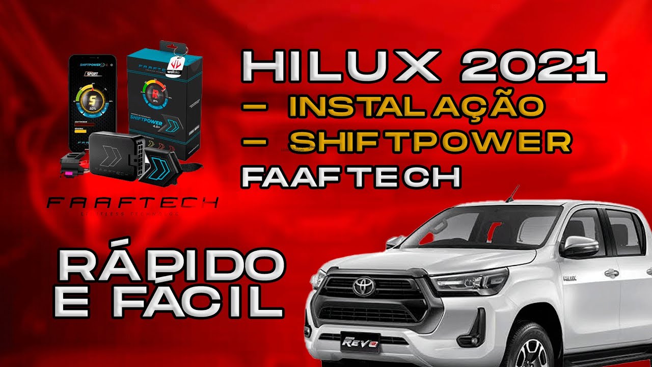 INSTALANDO SHIFTPOWER NA HILUX 2021 (COM DESMONTAGEM)