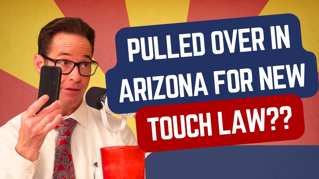 CRIMINAL DEFENSE - New Law Here in Arizona...