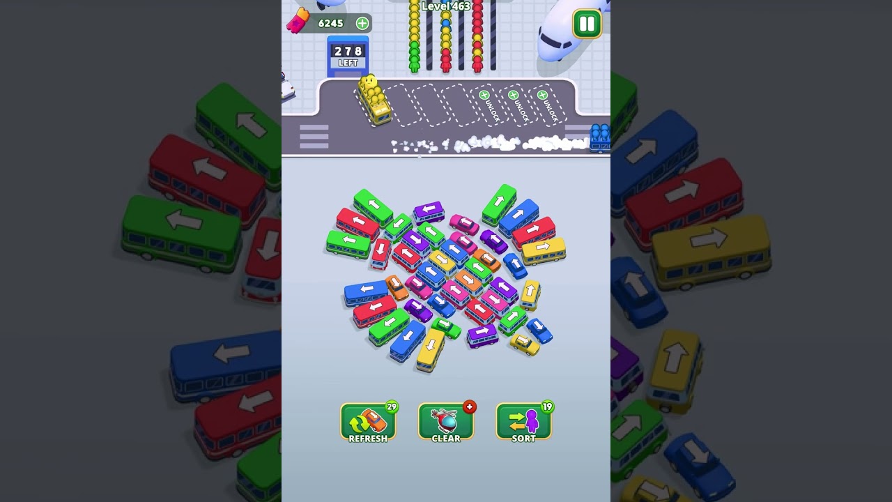 Bus Escape: Traffic Jam Level 461-462-463-464-465