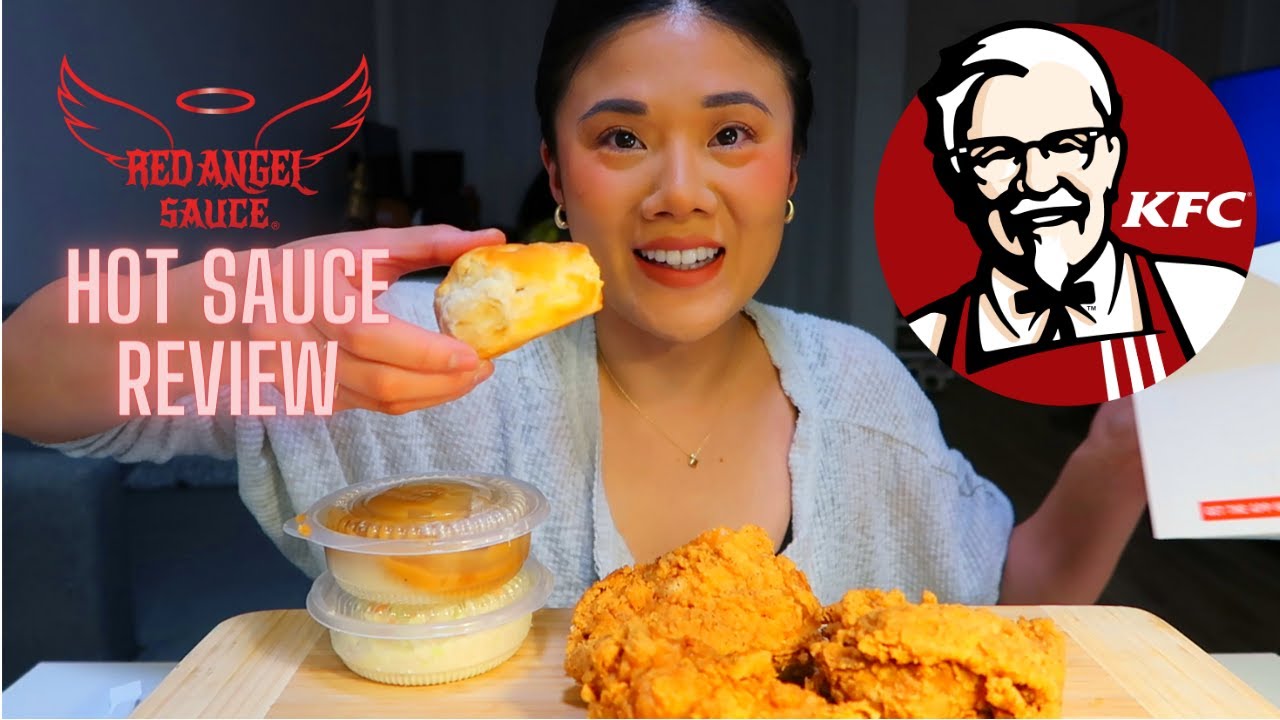 KFC THANKSGIVING PREGAME MUKBANG & RED ANGEL HOT SAUCE REVIEW 🍗🔥💕