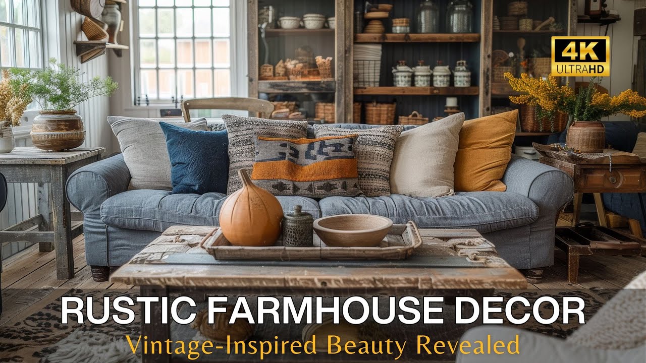 Unlock the Secrets of Rustic Farmhouse Decor | Vintage-Inspired Beauty Revealed