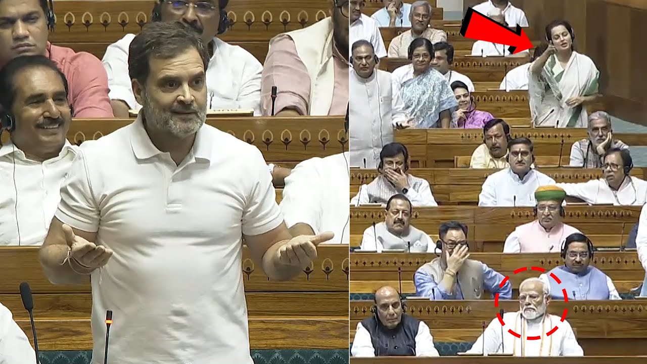 Rahul Gandhi About Ayodhya Ram Mandir In Lok Sabha | Kangana Ranaut | PM Modi | Congress Vs BJP