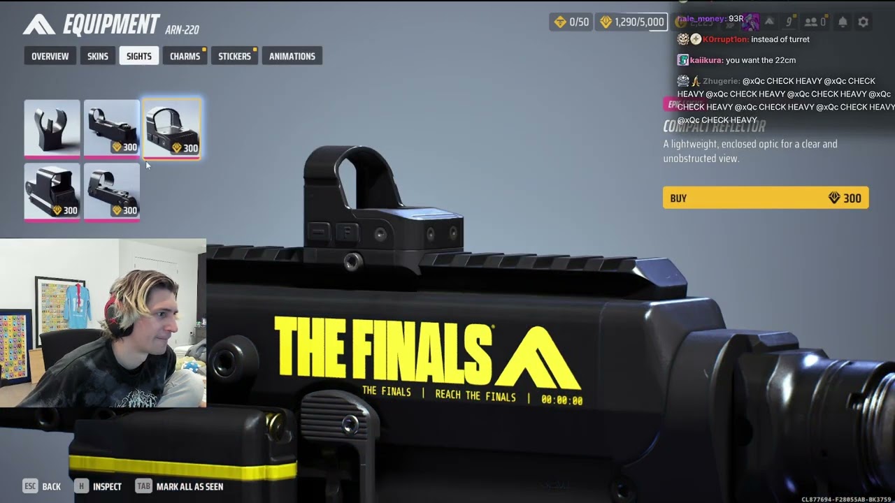 xQc Plays THE FINALS