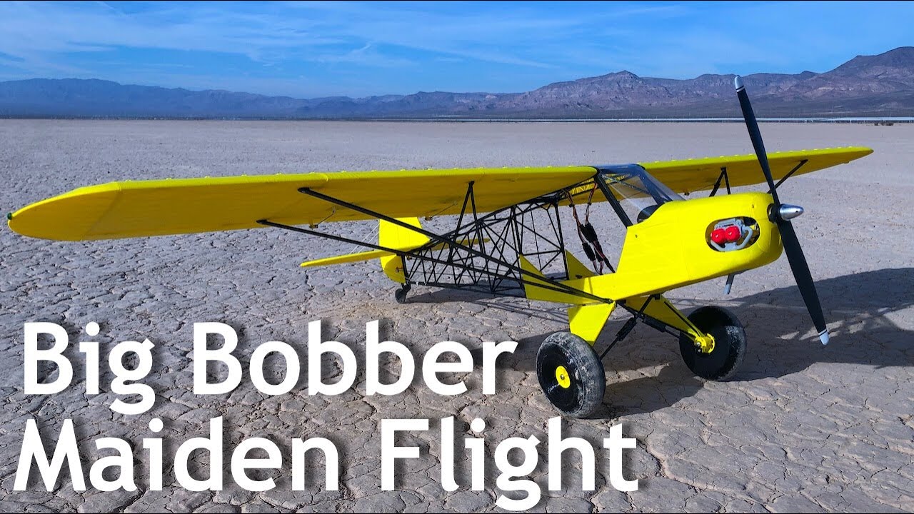 Big Bobber Maiden Flight - Planeprint