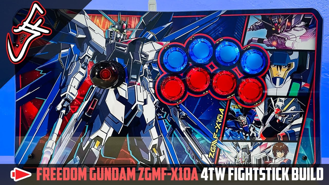 Freedom Gundam Fightstick Build