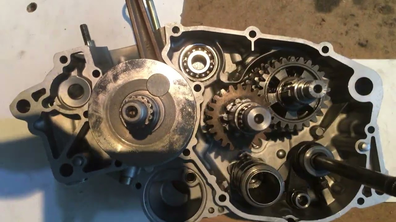 Rebuilding rotax 123 gearbox