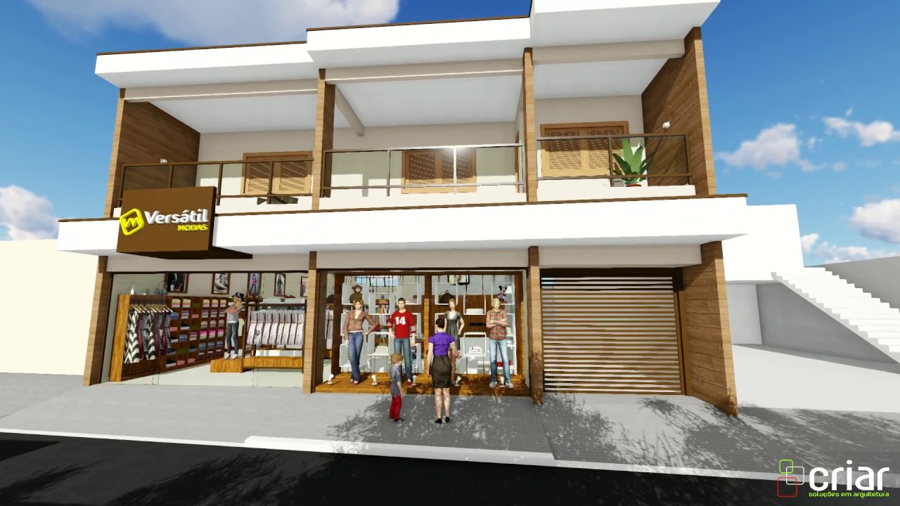 Criar arquitetura - Projeto comercial 077