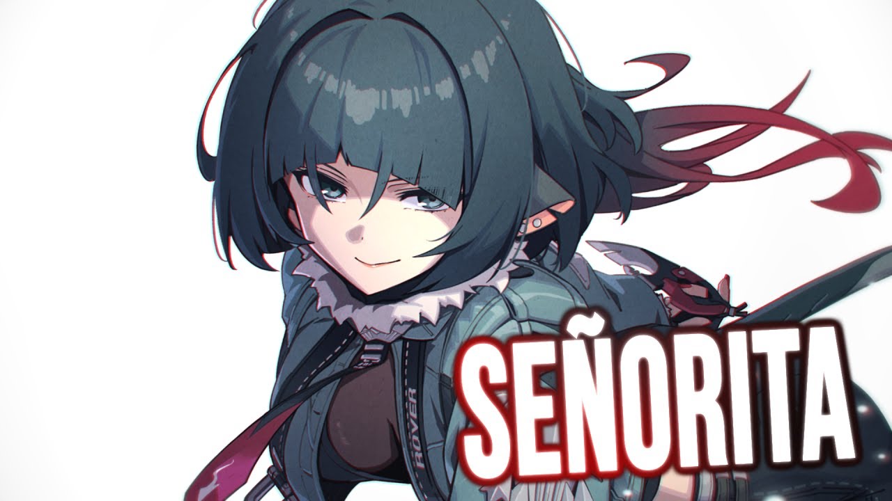 Nightcore - Señorita (Rock Cover) (Lyrics)