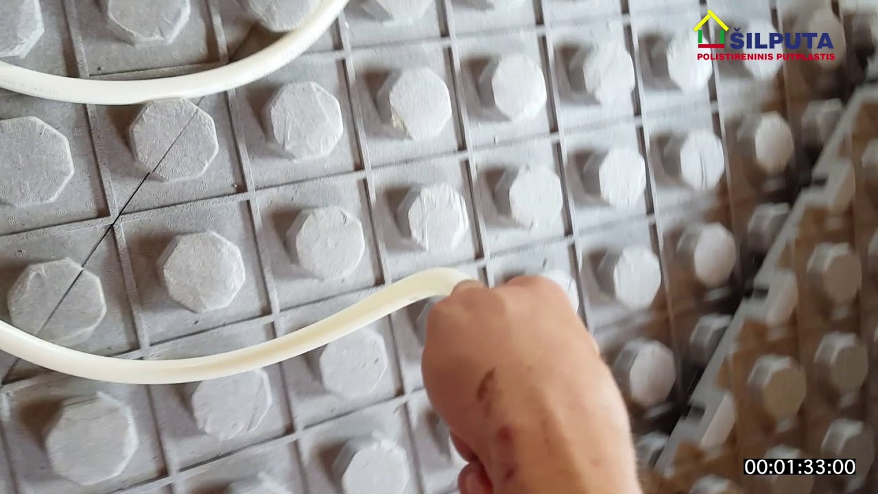 THERMOFLOOR NEO - Specialisto vertinimas -  2-oji dalis -  Vamzdelio klojimas