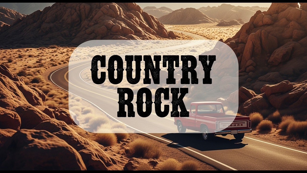Best Country Rock Road Trip 2025 🇺🇸 Loud Guitars & Endless Highways
