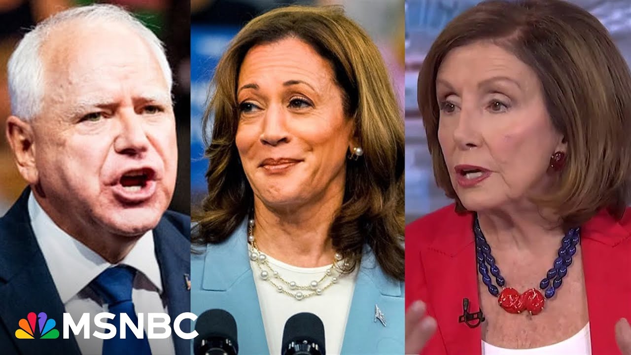 Harris-Walz ticket has ‘certain magic to it’: Speaker Emerita Pelosi