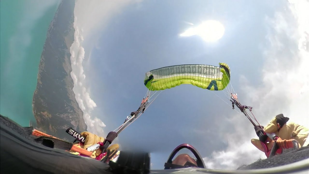Paragliding acro training: stall to stall on Skywalk Chilli 4