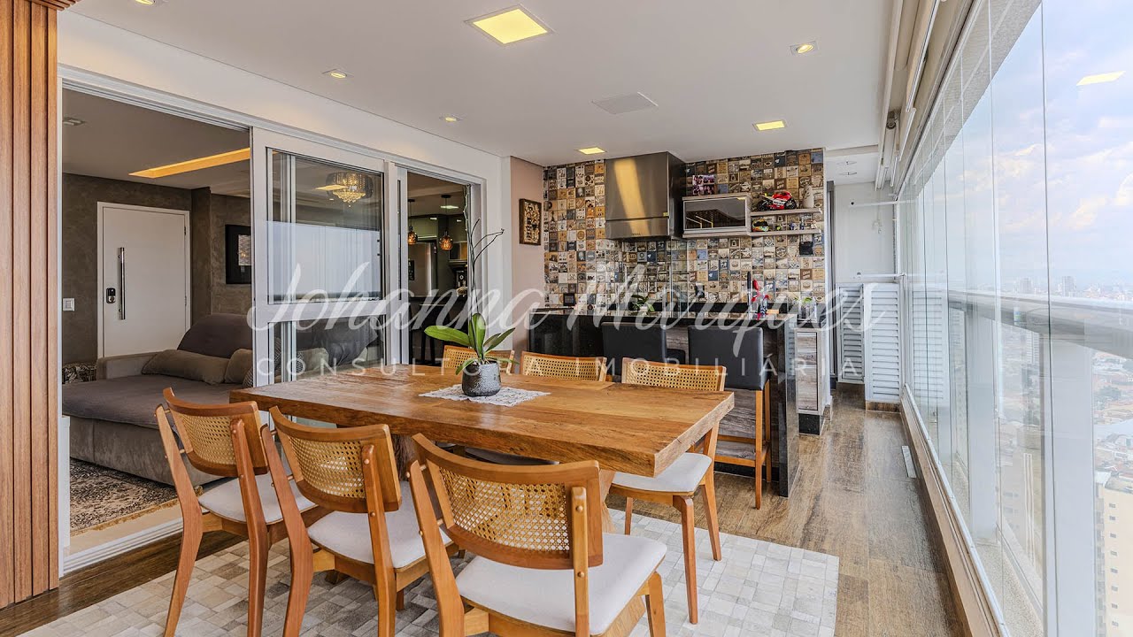 Apê  varanda gourmet 119m²,  3 Suítes e 2 Vagas no Condomínio Vereda Reserva Vila Carrão🏢 │JM418