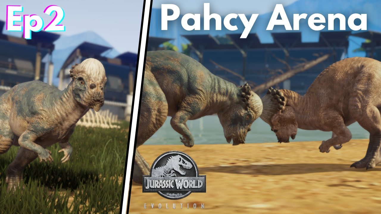 Building The Pachycephalosaurs Arena In Jurassic World Evolution | Ep 2 (JWE - Mods)