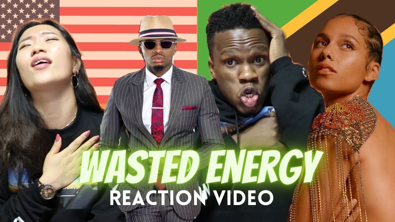 Alicia Keys X Diamond Platnumz - Wasted Energy | Reaction Video + Learn Swahili | Swahilitotheworld