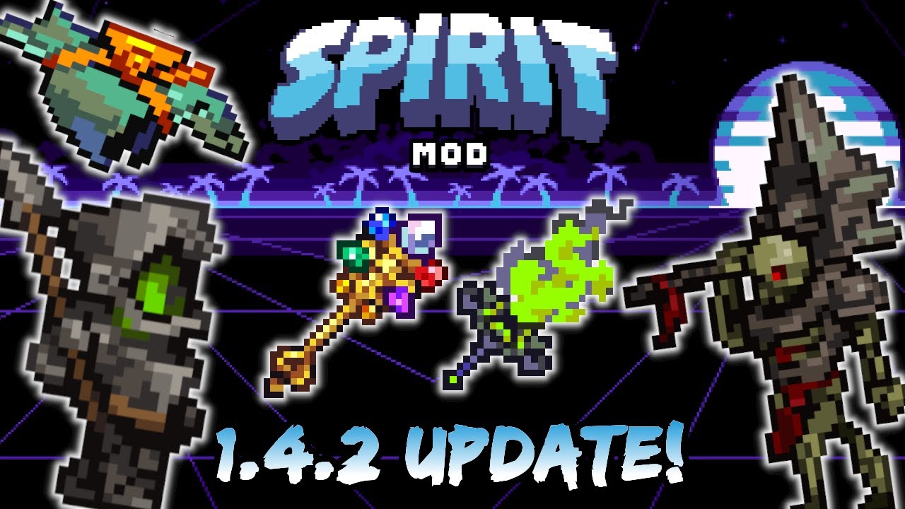 TOP 10 Favorite Parts of the Terraria Spirit Mod 1.4.2 Update - Sinister Sands (tModLoader)