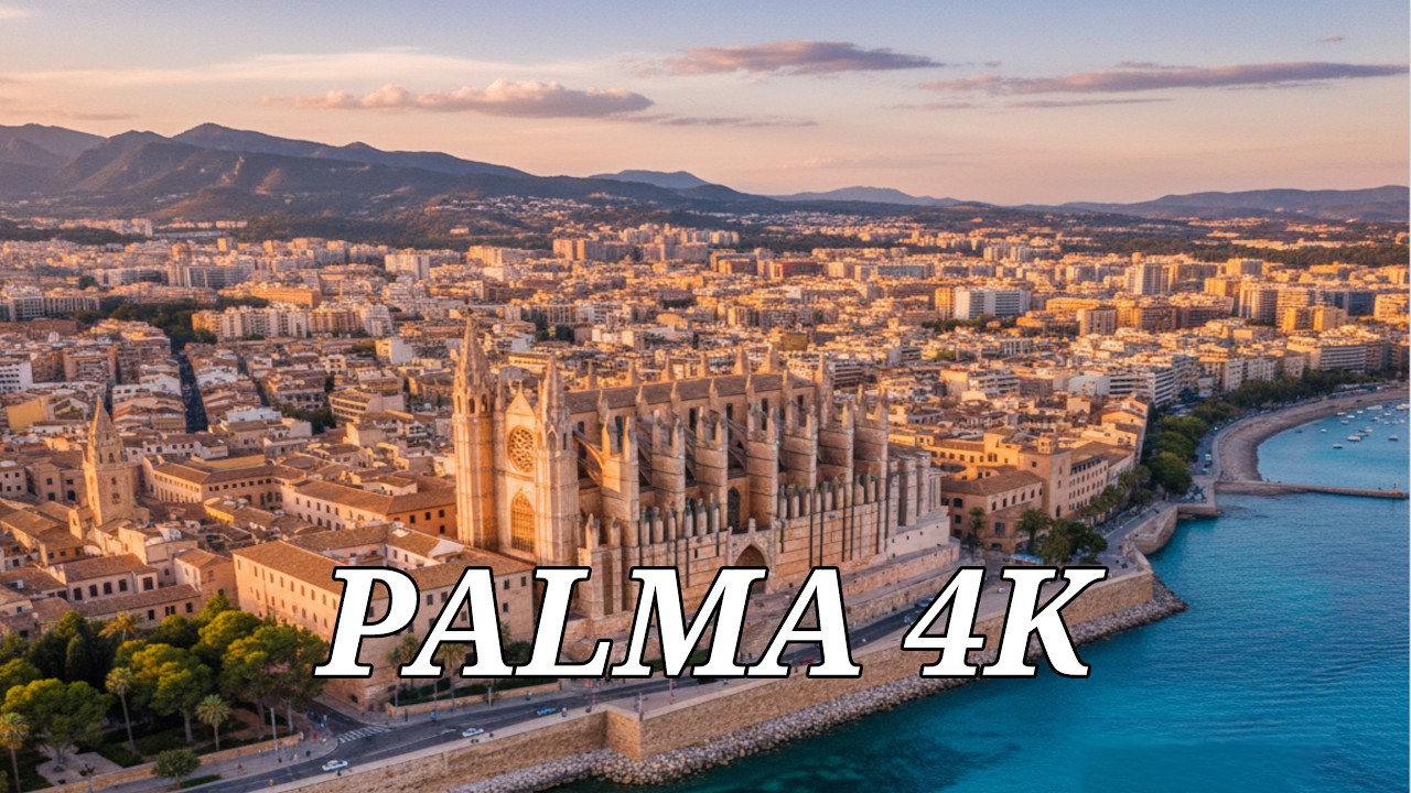 Palma de Mallorca From Above: A 4K Aerial Tour of Spain&rsquo;s Coastal Gem