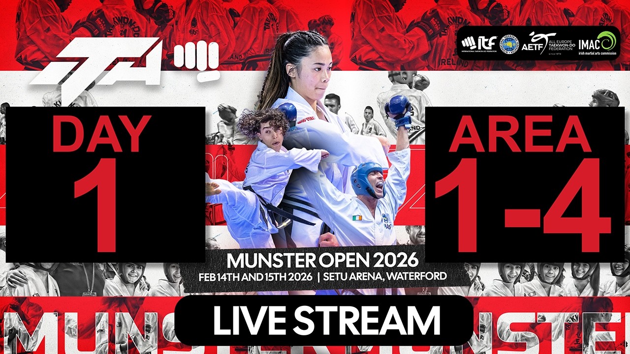 Munster Open Day 1 Area 1-4 am, Areas 2-5 pm