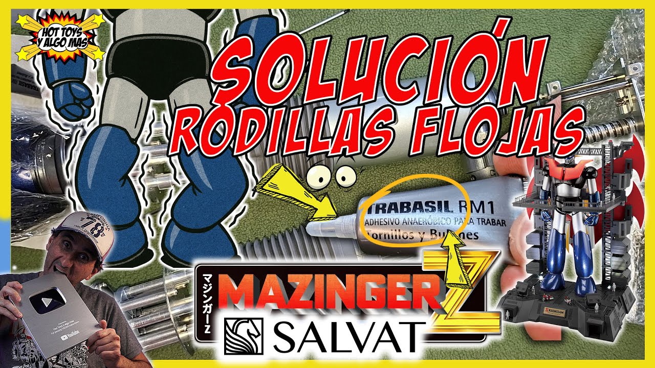 ⭕️ MAZINGER Z SALVAT Rodillas FLOJAS SOLUCIÓN! ⭕️ #mazingerz