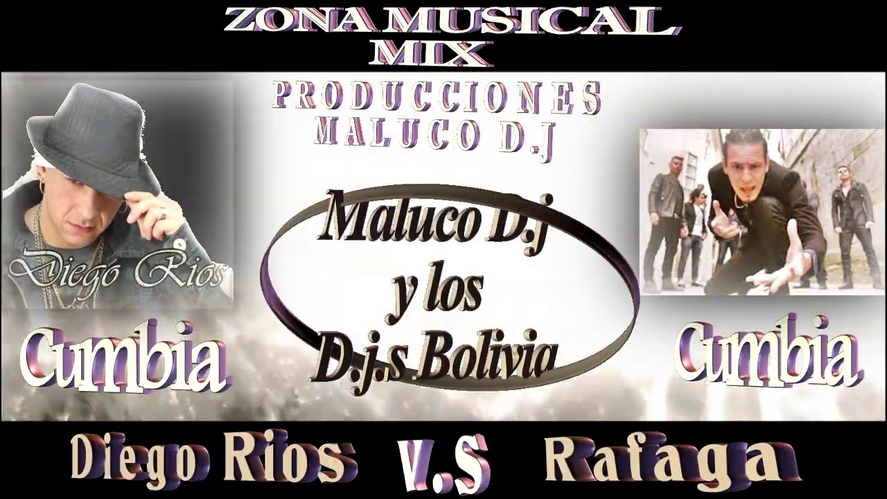 Mix Cumbia Diego Rios vs Rafaga Lo Mejor 2016
