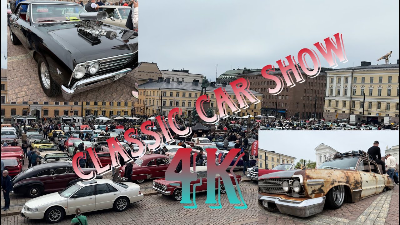 Classic Car Parade Helsinki | Can You Name All These Vintage Cars?