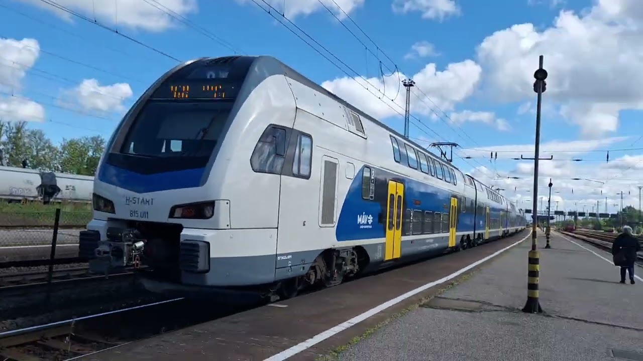 Vasúti élet Hatvan vasútállomáson