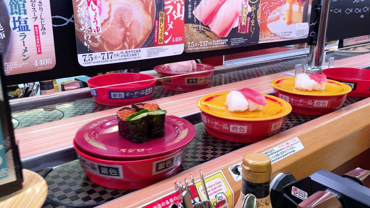 Kaitenzushi - Sushi that Rotates