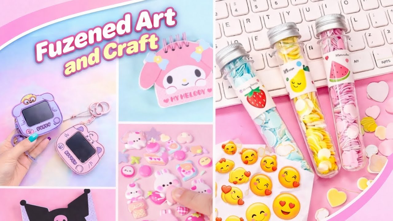 Mini Cute DIY Stationery Ideas 💕 Easy Handmade Kawaii School Supplies | DIY-Stickers ideas💡