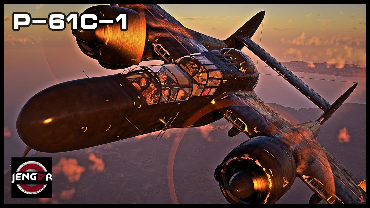 ЧЁРНАЯ ВДОВА, А ДА! P-61C-1 - США - War Thunder!