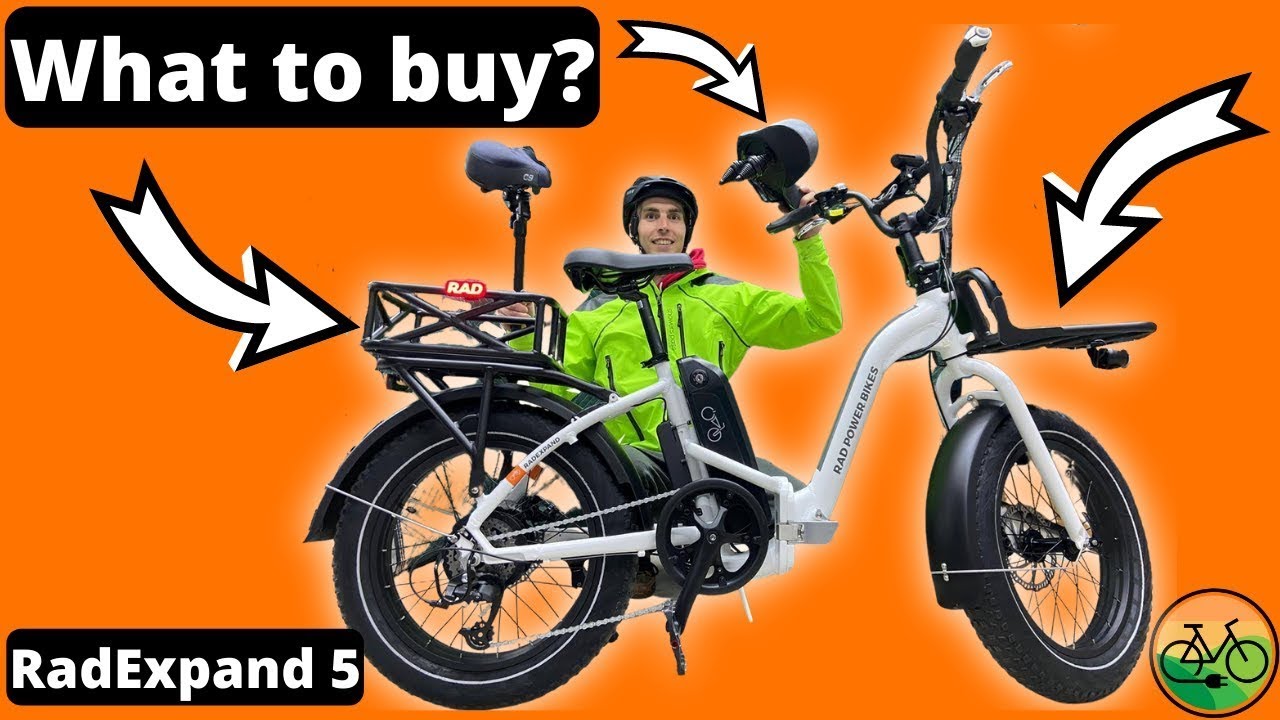 RadExpand 5 Accessories FULL List: Saddle, Mirrors, Alarms, Basket, and More!