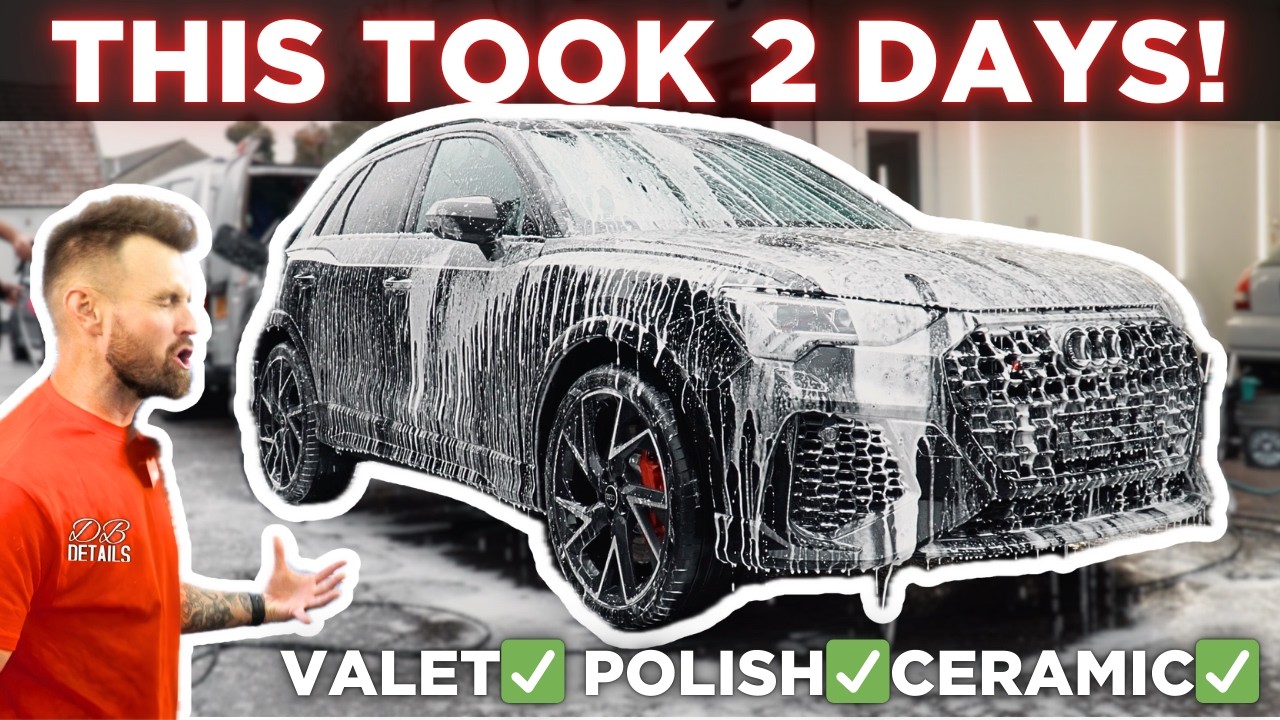 Audi RSQ3 Gets A HUGE 2 DAY DEEP CLEAN!
