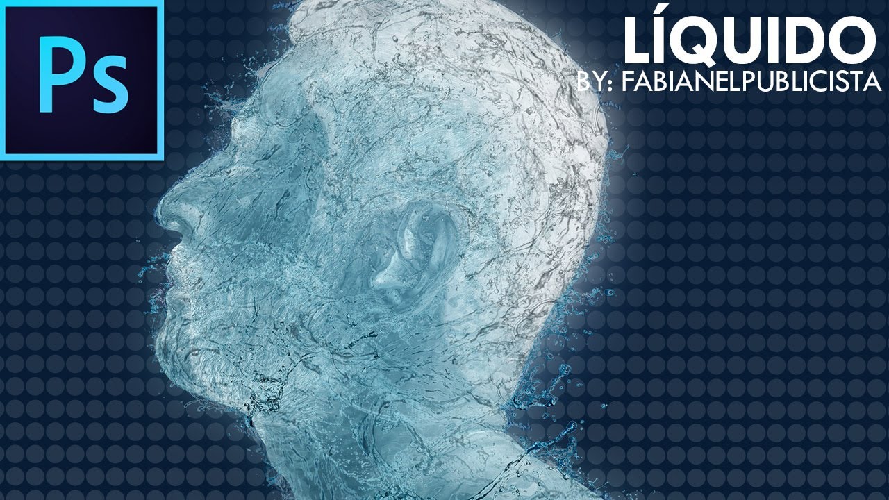 EFECTO LÍQUIDO| Photoshop | TUTORIAL #89 | Español