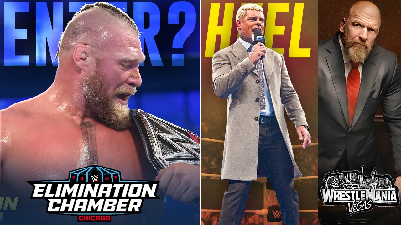 OMG! Brock Lesnar CONFIRM ENTERING Elimination Chamber MATCH? Cody Rhodes HEEL TURN, WrestleMania