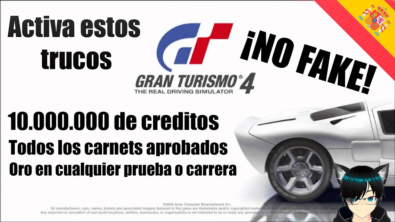 ¡COMO USAR EL TRUCO DE LOS 10.000.000$ Y OTROS TRUCOS MAS EN GRAN TURISMO 4! [Eliasmartinez007]