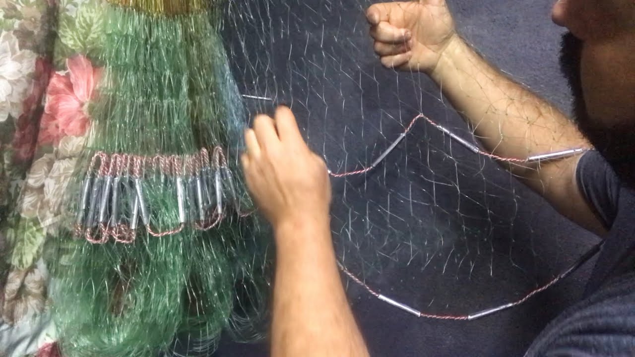Tutoríal CÓMO PONER EL PLOMO A UNA ATARRAYA. de 2 metros y 1/2 Paso a paso detalle a det.#(2)🔔#2023